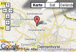 Anfahrts Karte