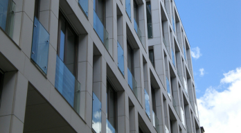 fassade aus glas